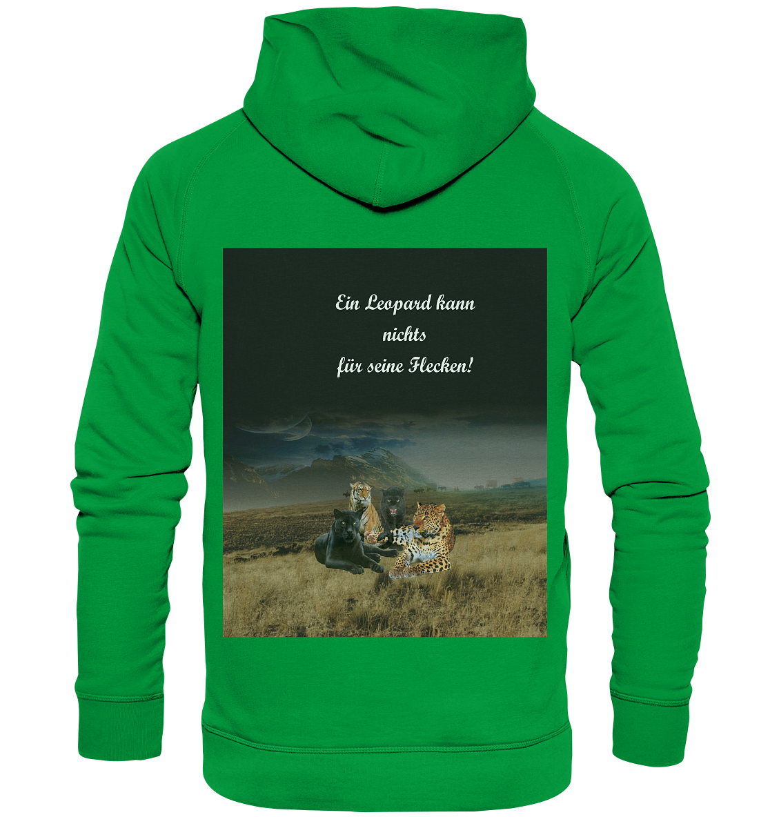 Ein Leopard kann ... - Basic Unisex Hoodie