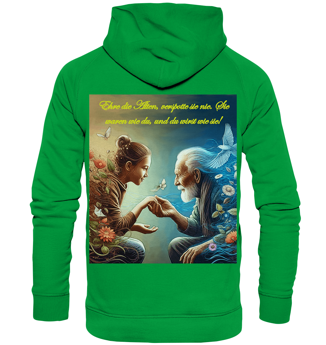 Goethe - Ehre die Alten - Basic Unisex Hoodie