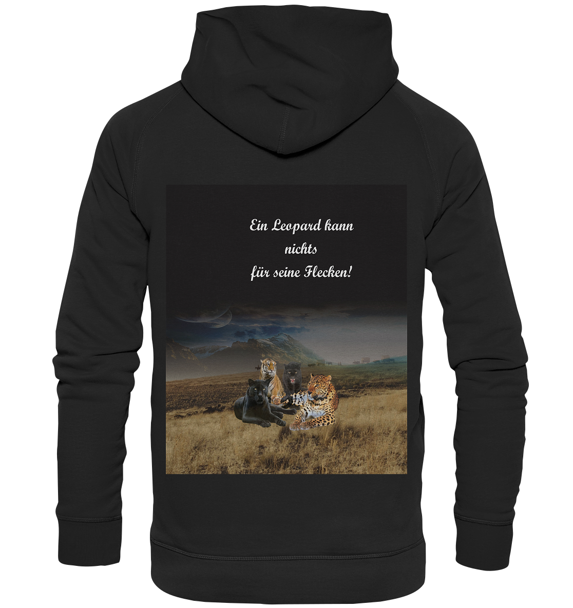 Ein Leopard kann ... - Basic Unisex Hoodie