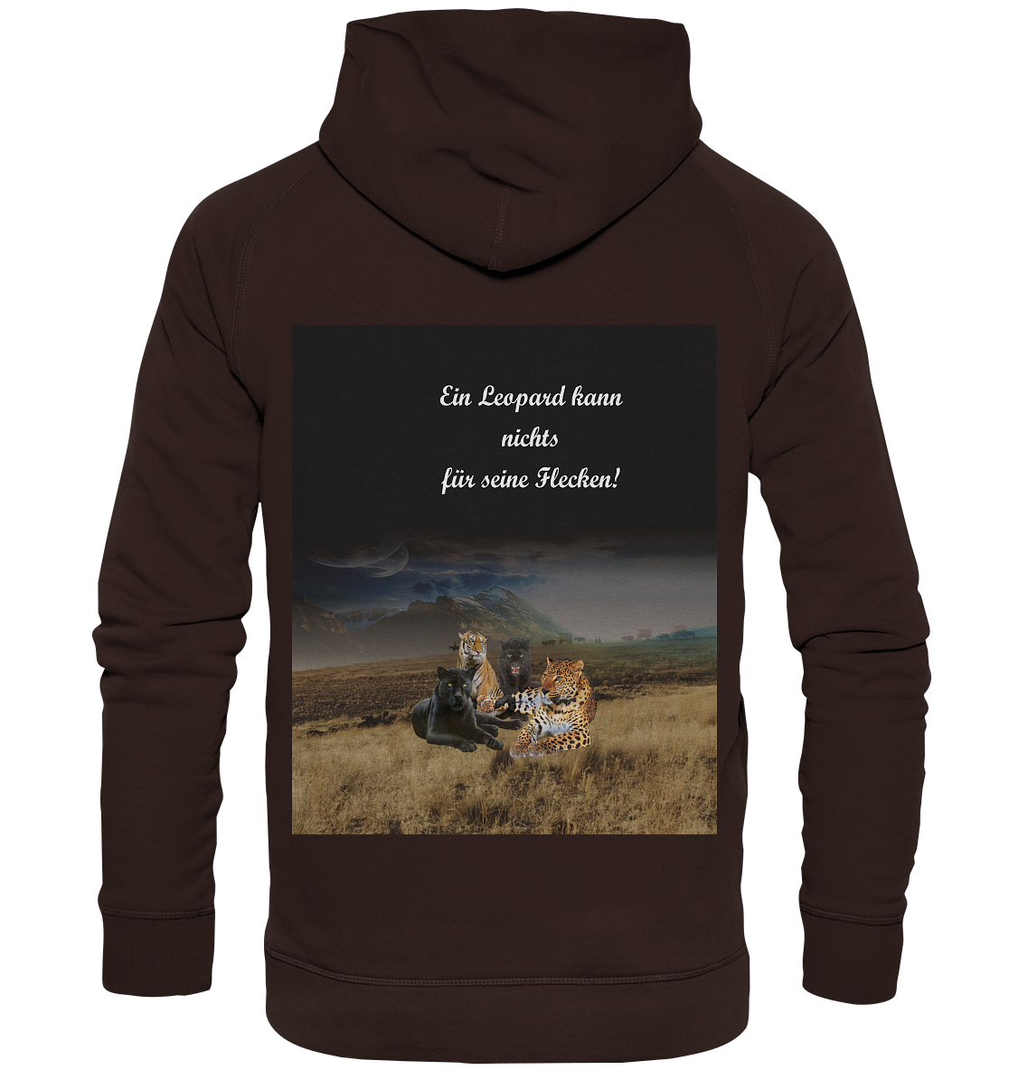 Ein Leopard kann ... - Basic Unisex Hoodie