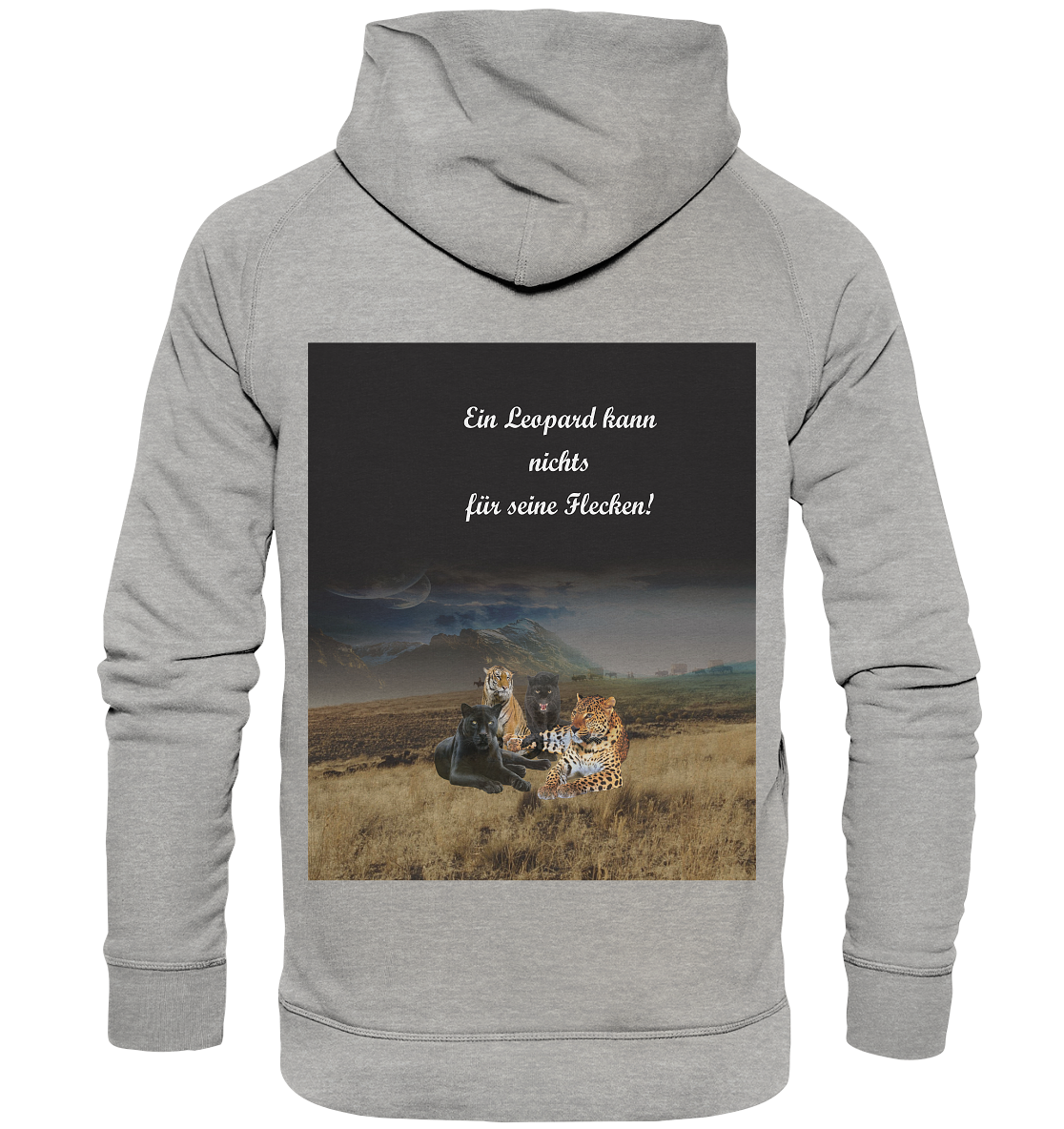 Ein Leopard kann ... - Basic Unisex Hoodie