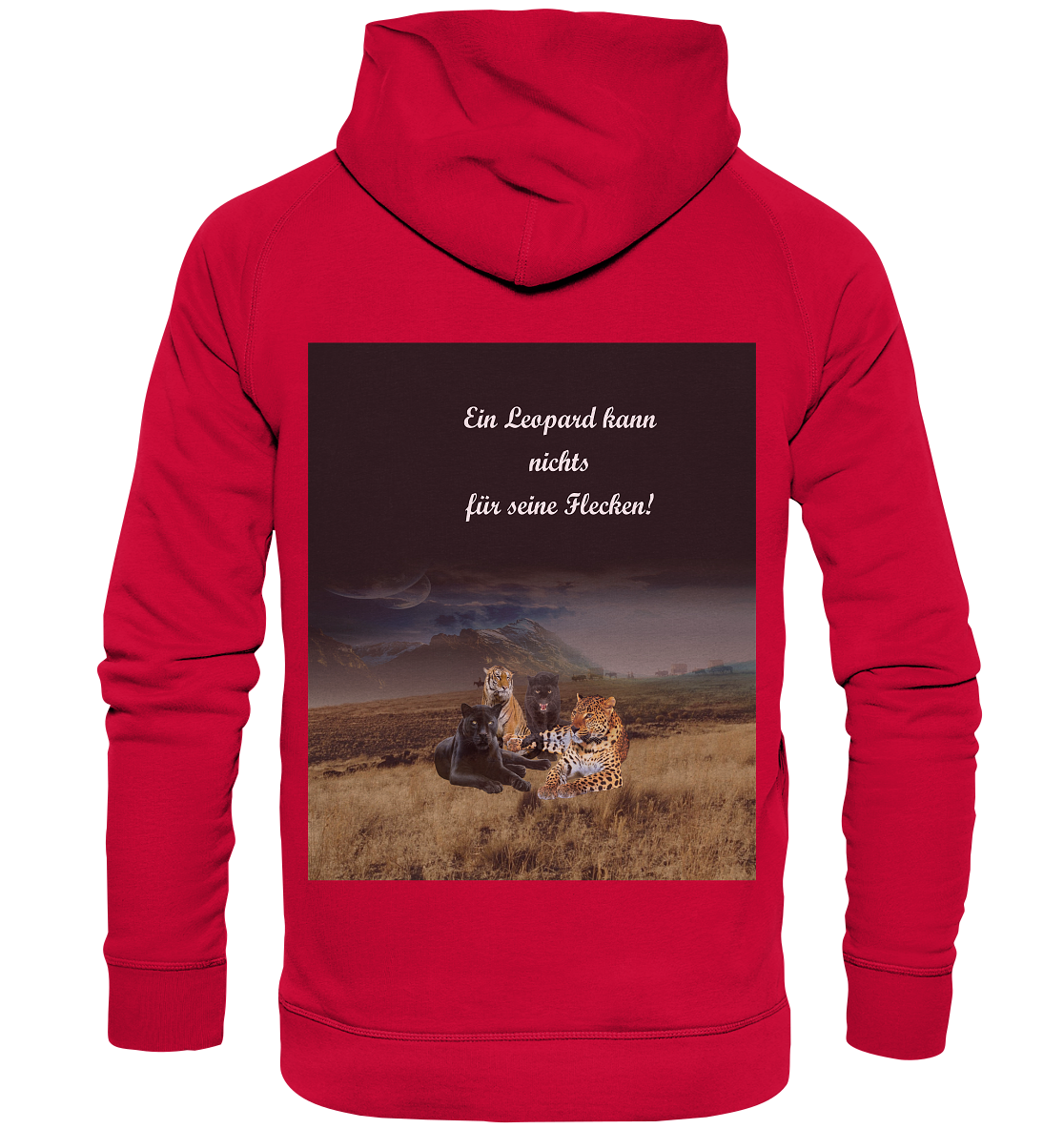 Ein Leopard kann ... - Basic Unisex Hoodie