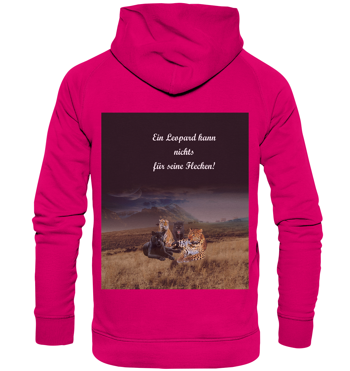 Ein Leopard kann ... - Basic Unisex Hoodie