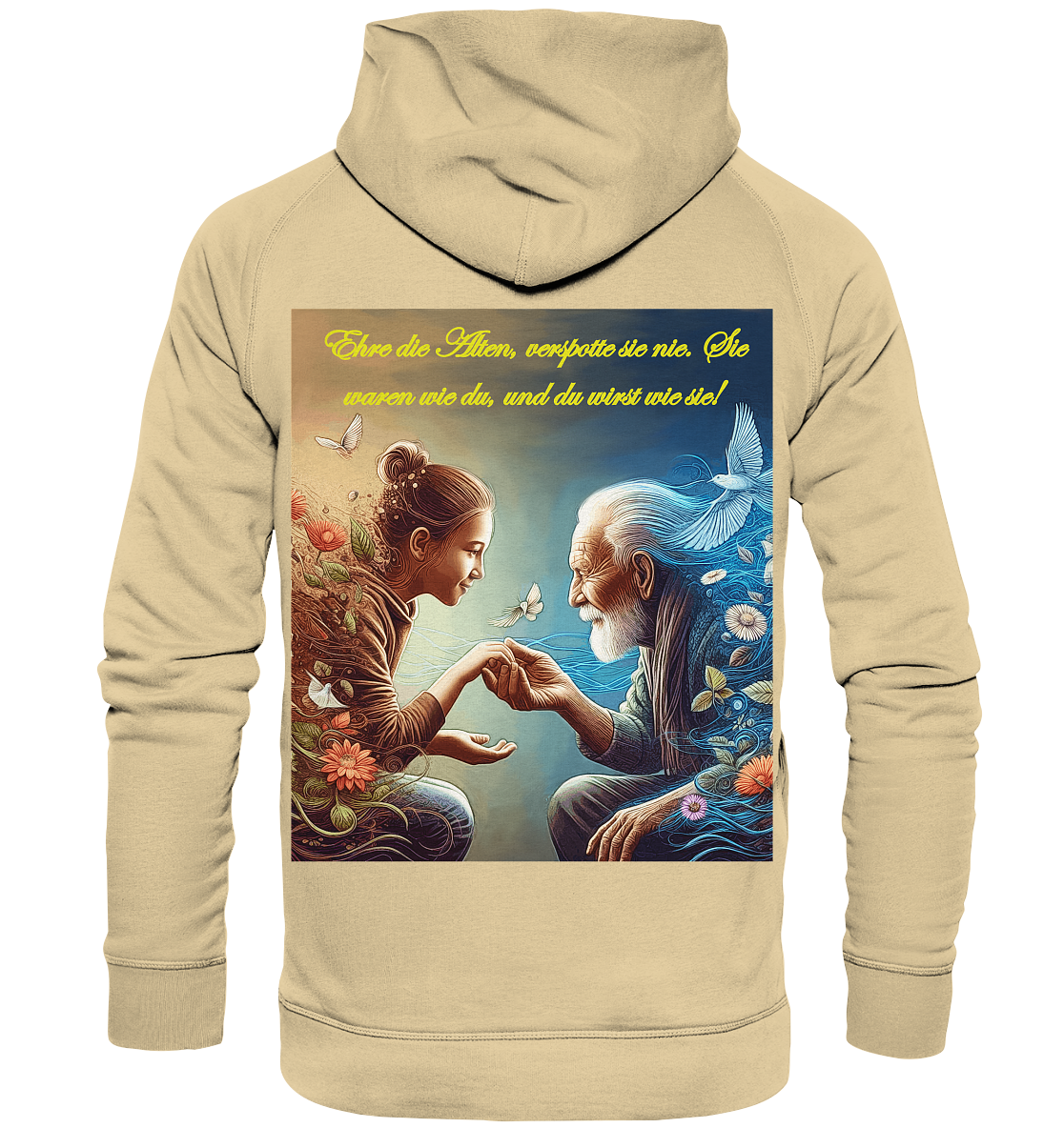 Goethe - Ehre die Alten - Basic Unisex Hoodie