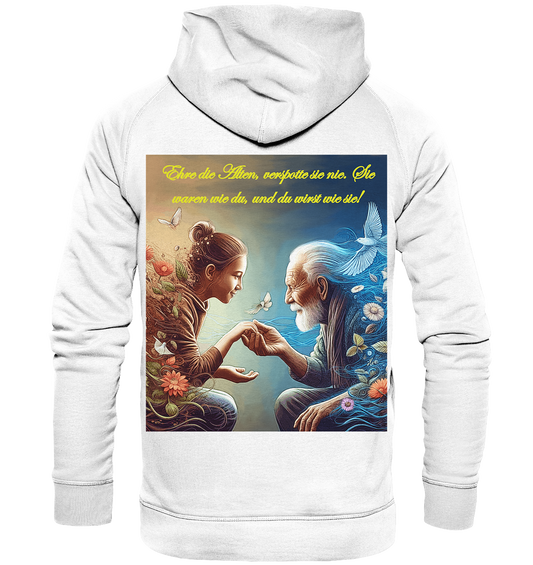 Goethe - Ehre die Alten - Basic Unisex Hoodie