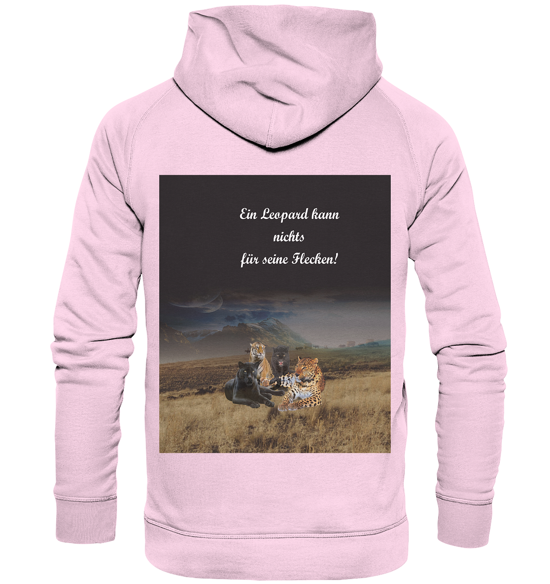 Ein Leopard kann ... - Basic Unisex Hoodie XL