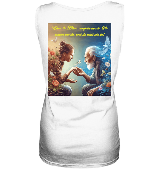 Goethe - Ehre die Alten - Ladies Tank-Top