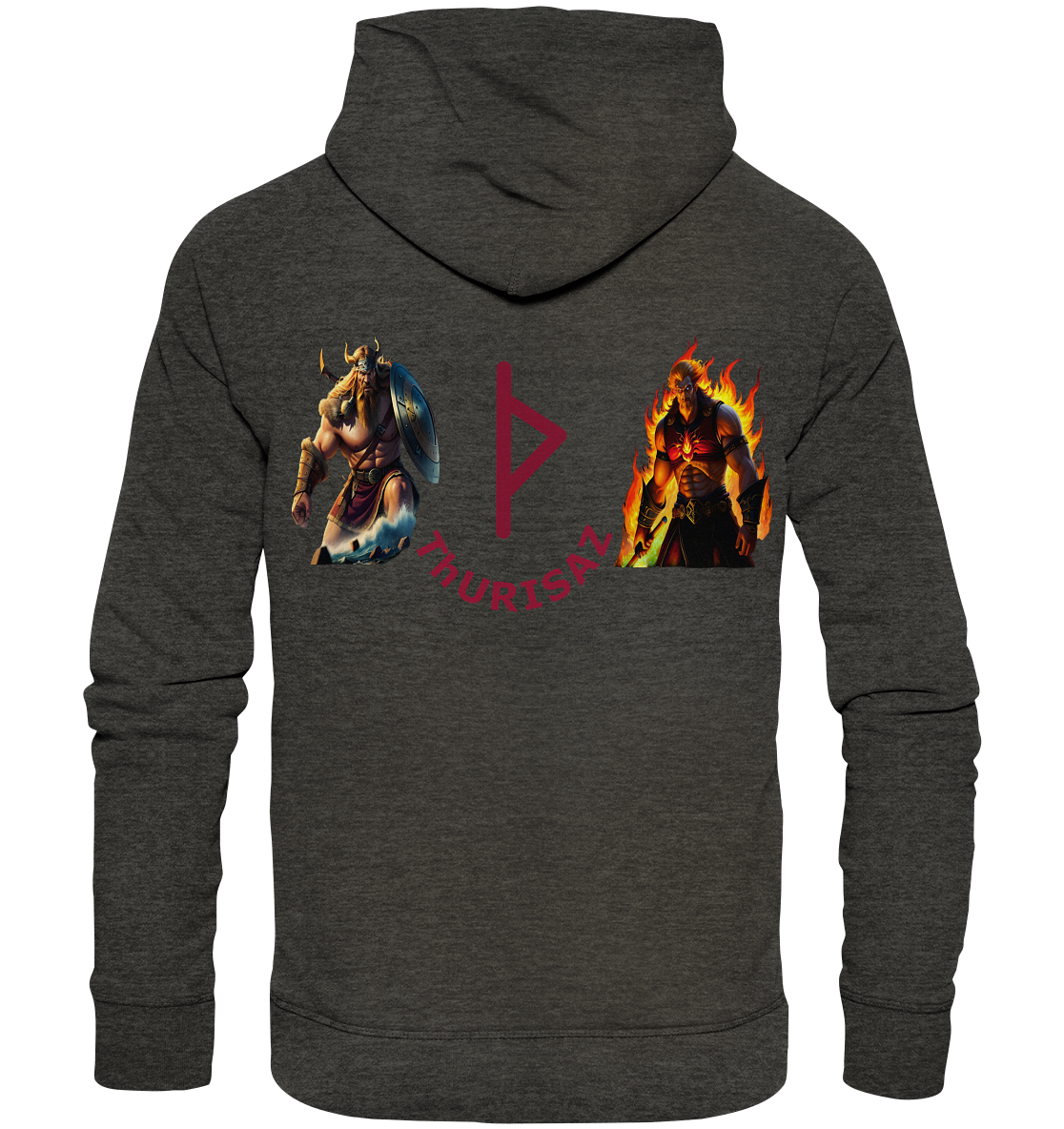 Thurisaz - Organic Fashion Hoodie