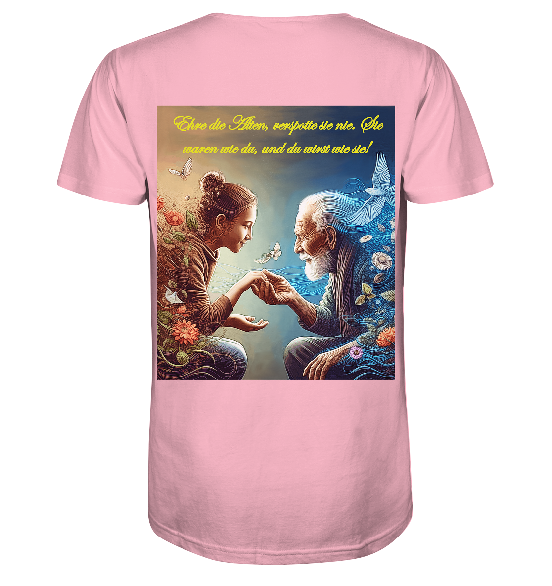 Goethe - Ehre die Alten - Organic Shirt