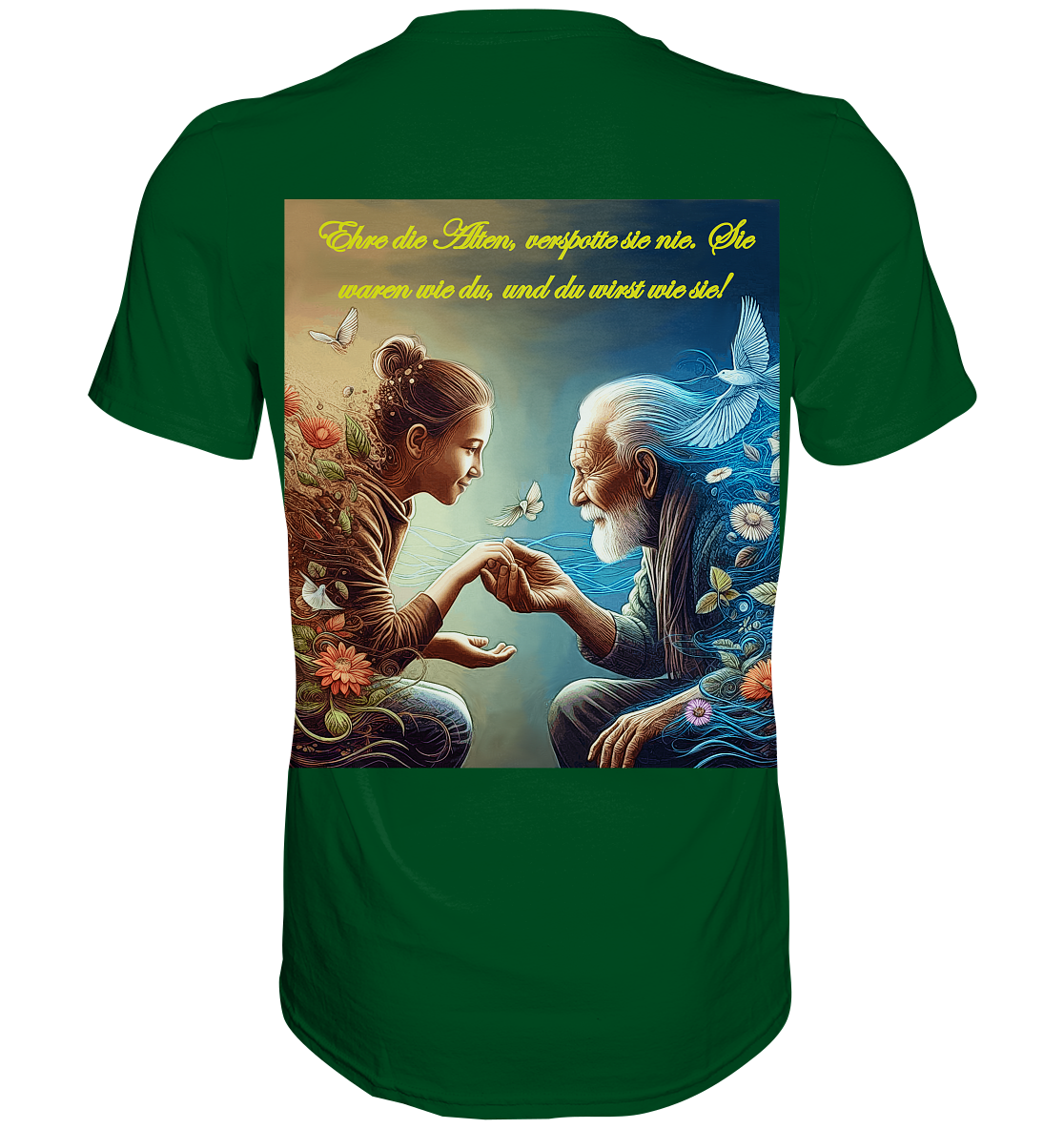 Goethe - Ehre die Alten - Premium Shirt