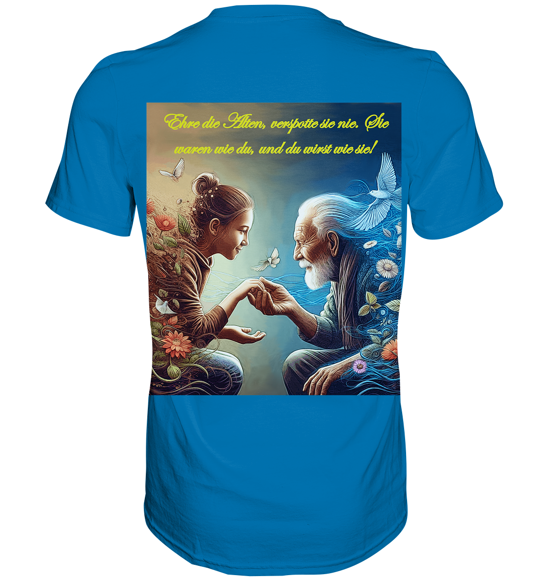 Goethe - Ehre die Alten - Premium Shirt