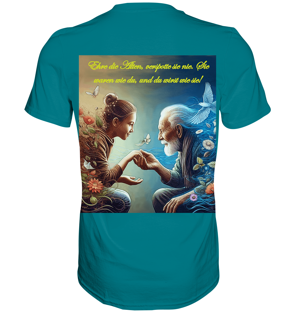 Goethe - Ehre die Alten - Premium Shirt