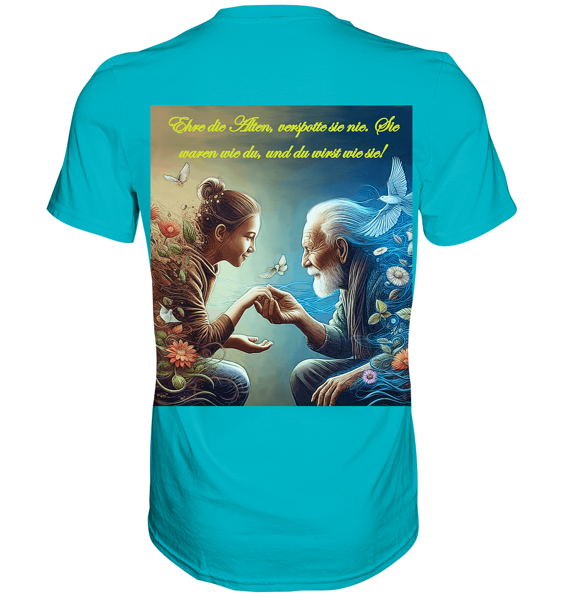 Goethe - Ehre die Alten - Premium Shirt