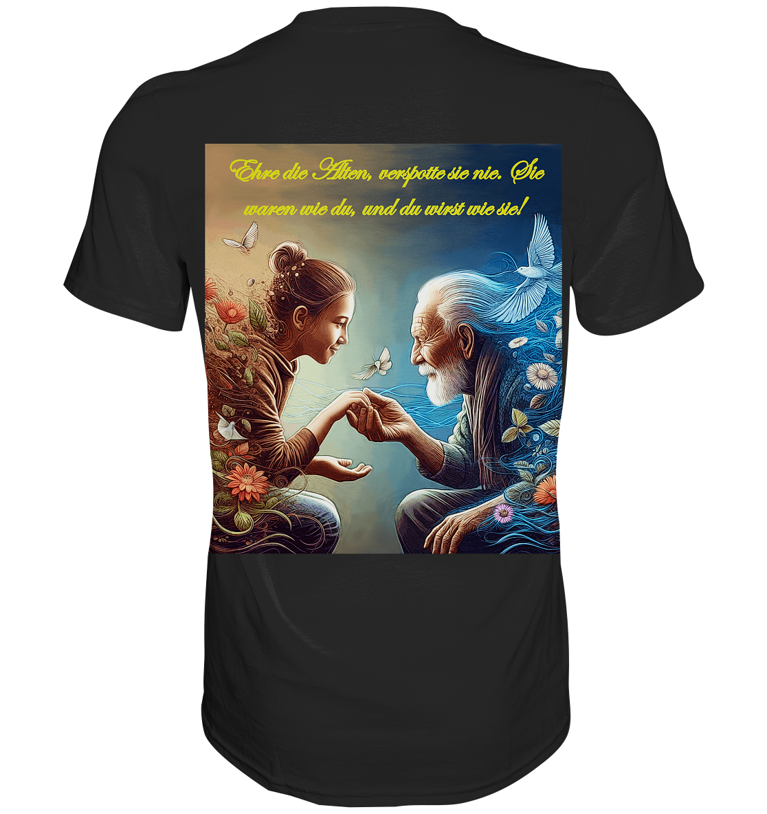 Goethe - Ehre die Alten - Premium Shirt