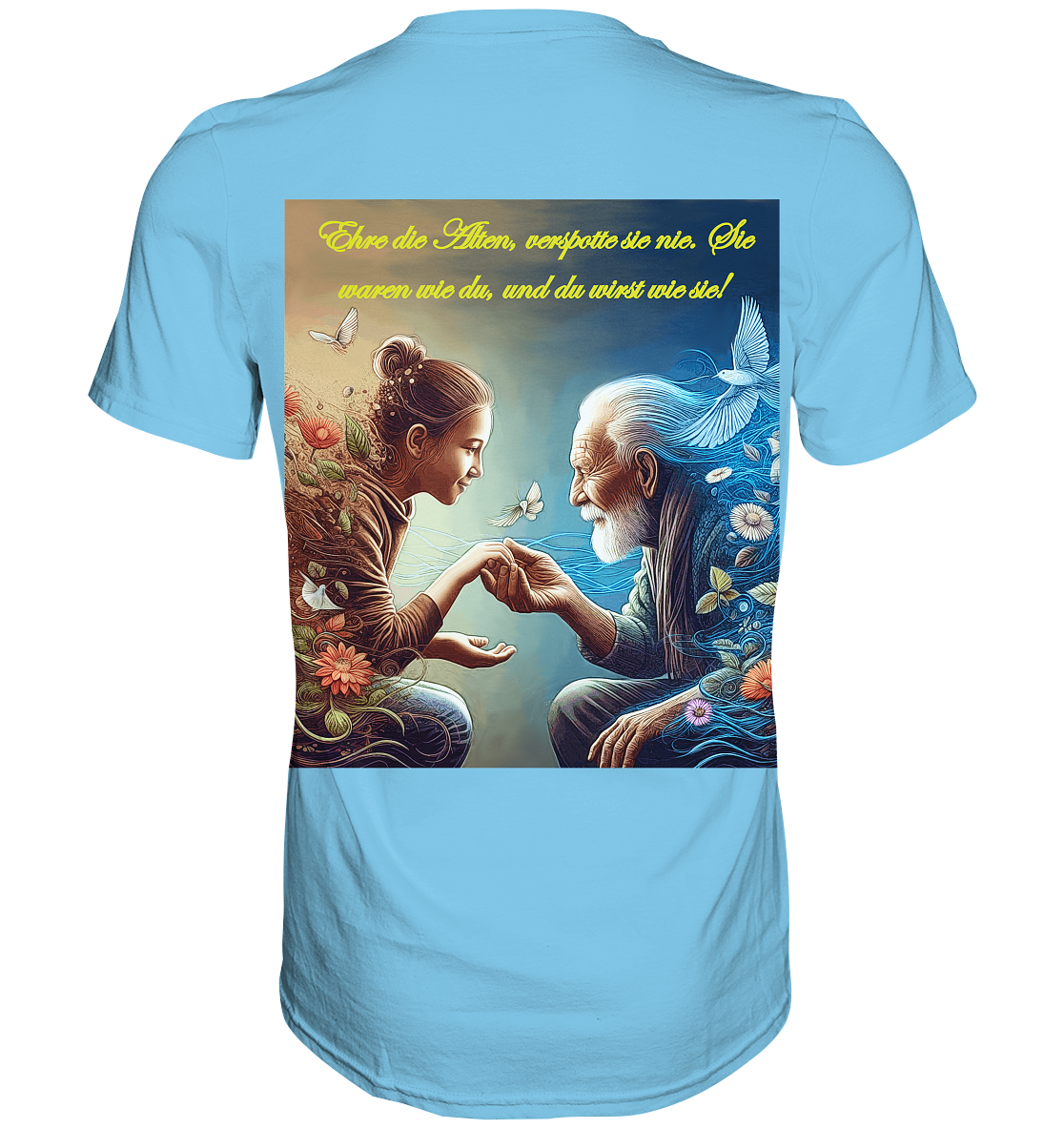 Goethe - Ehre die Alten - Premium Shirt