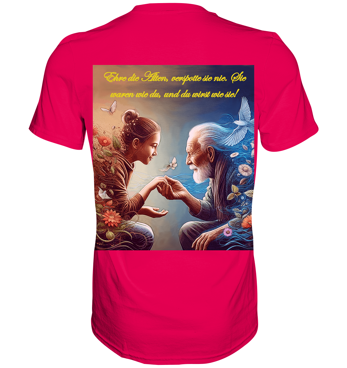 Goethe - Ehre die Alten - Premium Shirt