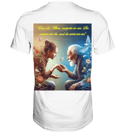 Goethe - Ehre die Alten - Premium Shirt