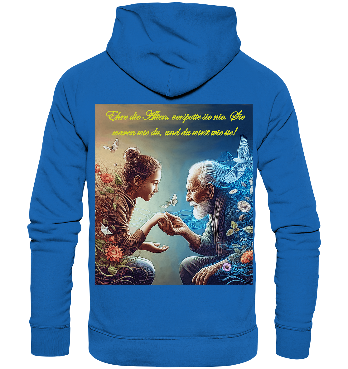 Goethe - Ehre die Alten - Premium Unisex Hoodie