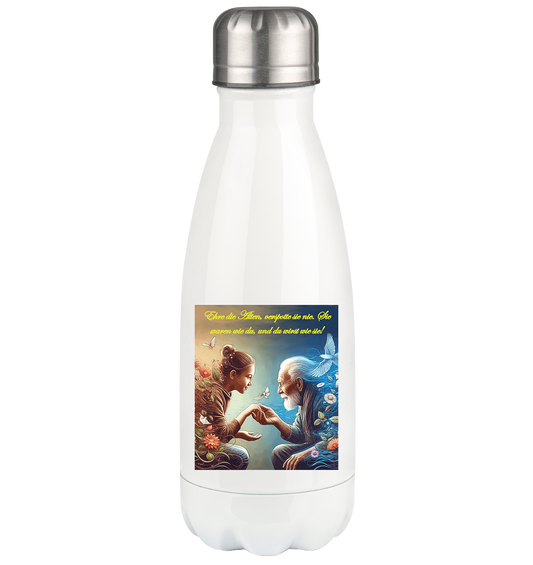 Goethe - Ehre die Alten - Thermoflasche 350ml