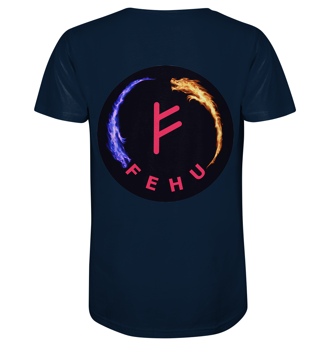 Fehu - V-Neck Shirt