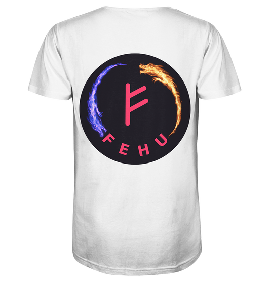 Fehu - V-Neck Shirt