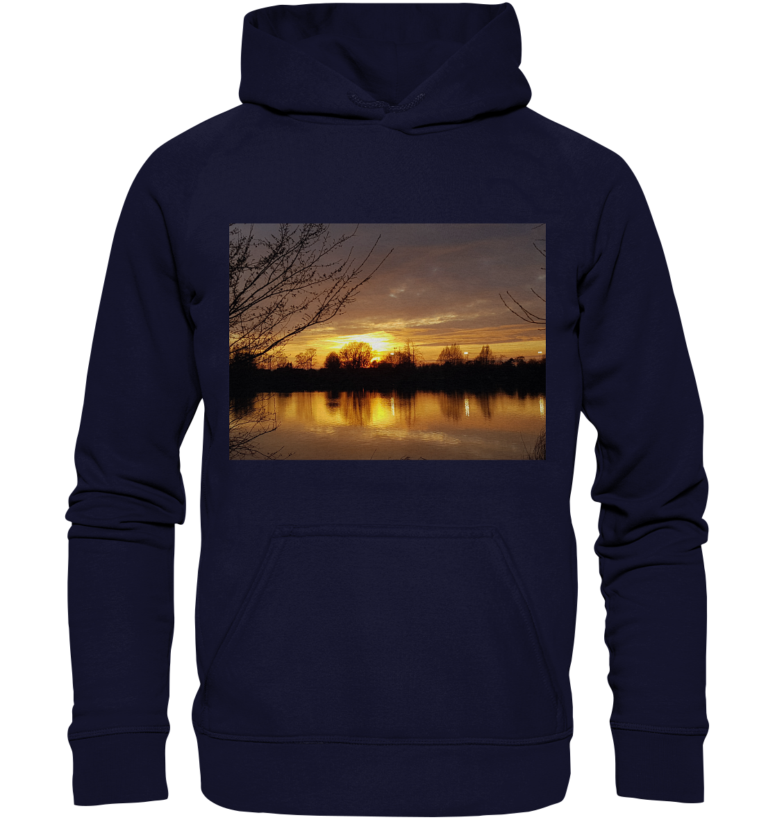 Abendspaziergang - Basic Unisex Hoodie XL