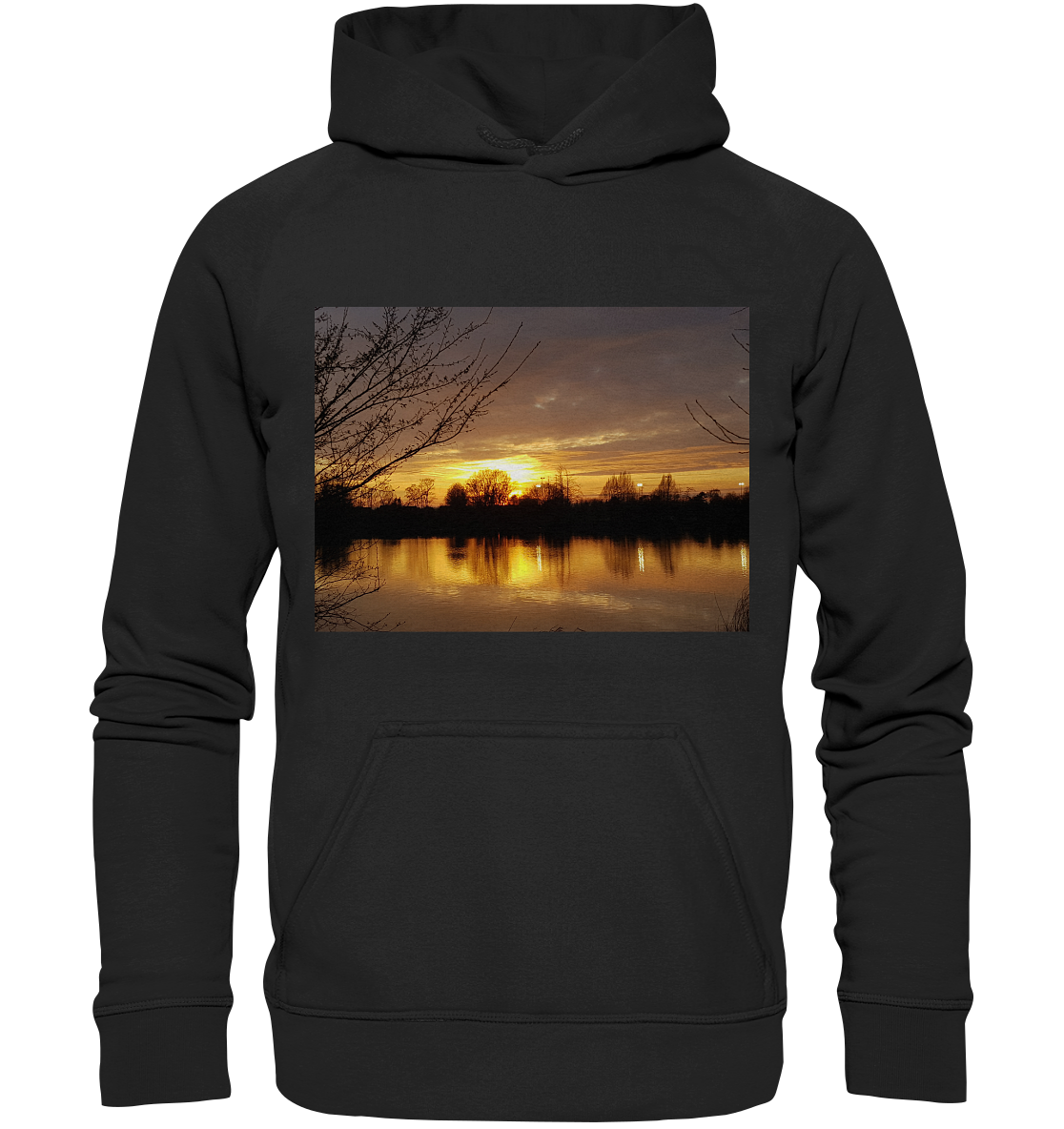 Abendspaziergang - Basic Unisex Hoodie XL