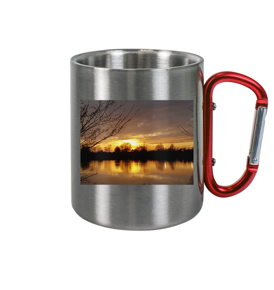 Abendspaziergang - Edelstahl Tasse