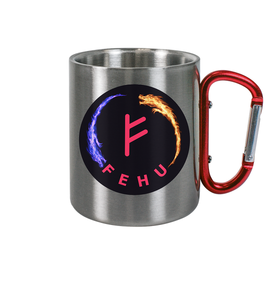 Fehu Edelstahl Tasse