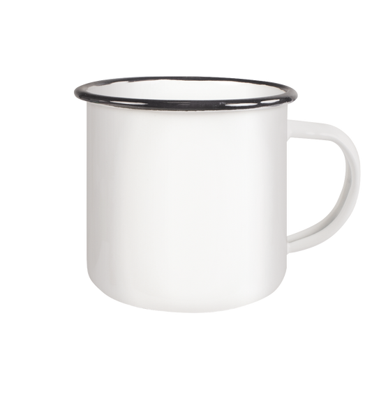 IP Trinkgefäße - Emaille Tasse (Black)