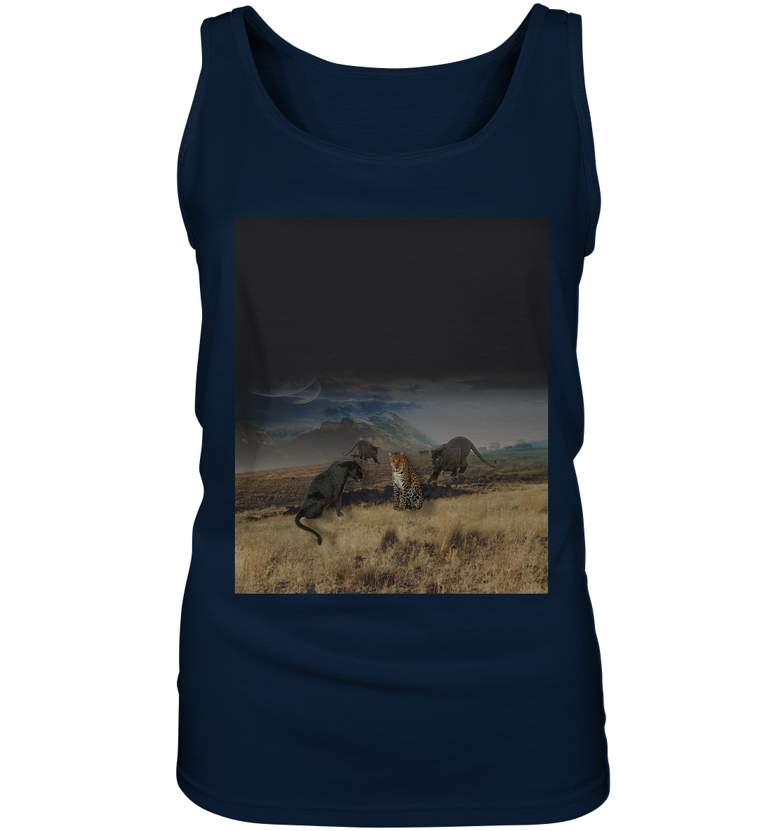 Ein Leopard kann ... - Ladies Tank-Top