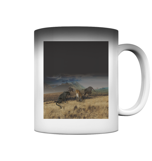 Ein Leopard kann ... - Magic Mug