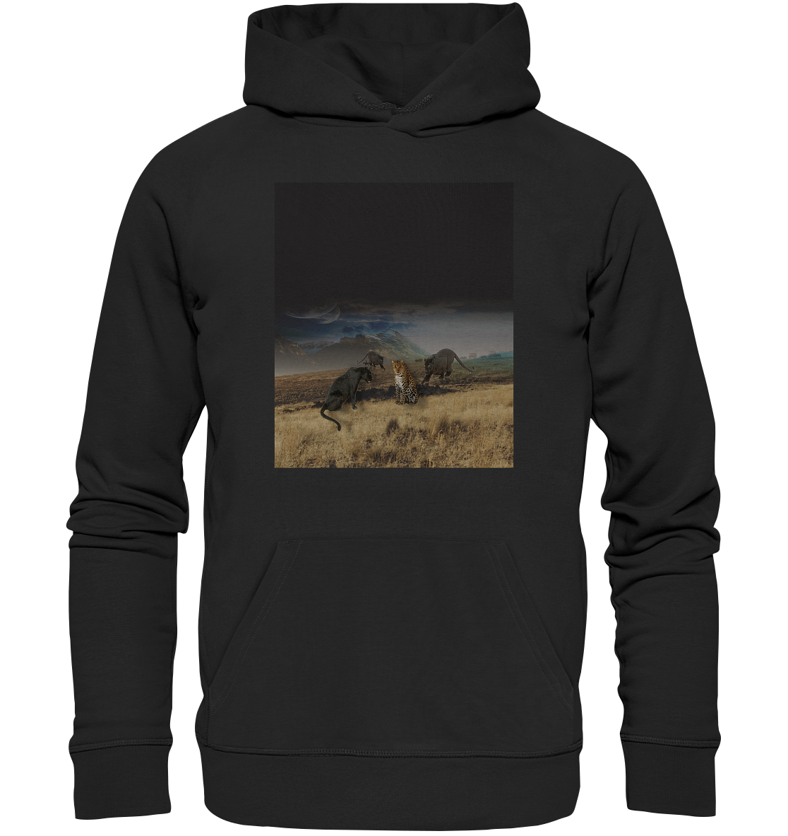 Ein Leopard kann ... - Organic Hoodie