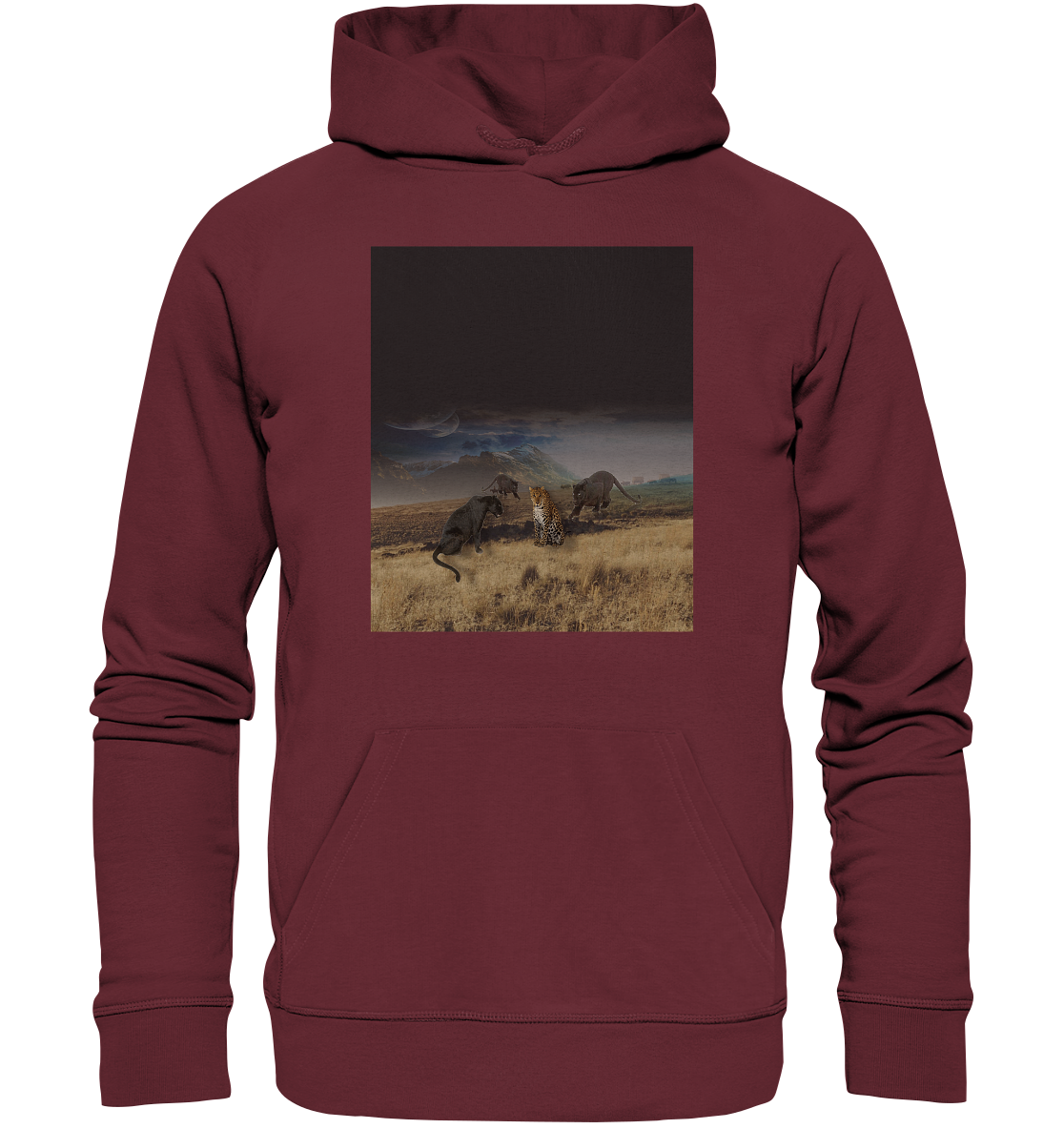 Ein Leopard kann ... - Organic Hoodie