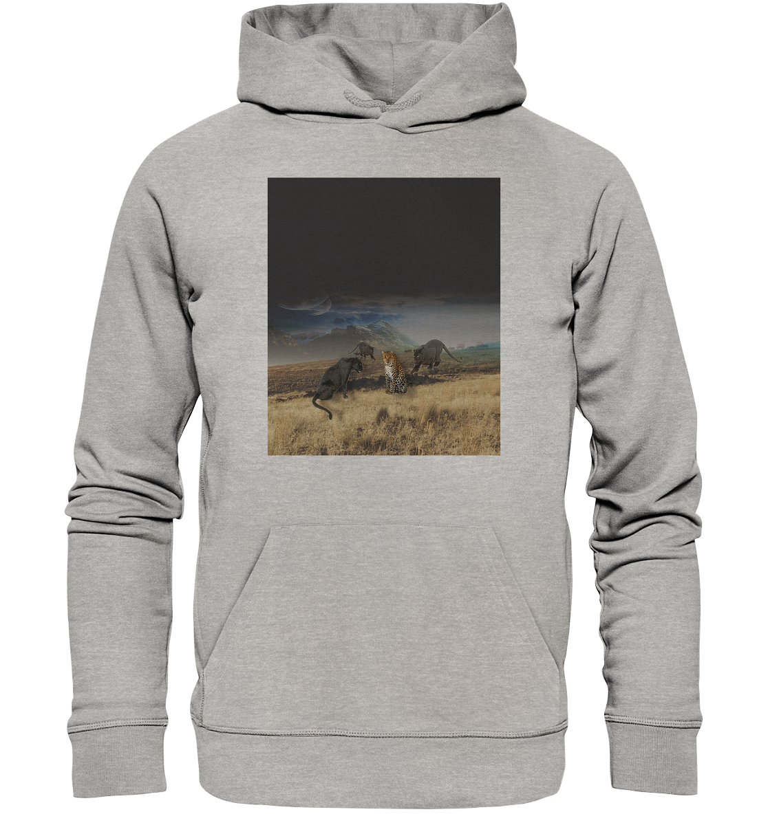 Ein Leopard kann ... - Organic Hoodie