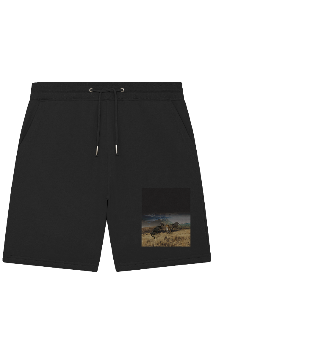 Ein Leopard kann ... - Organic Jogger Shorts