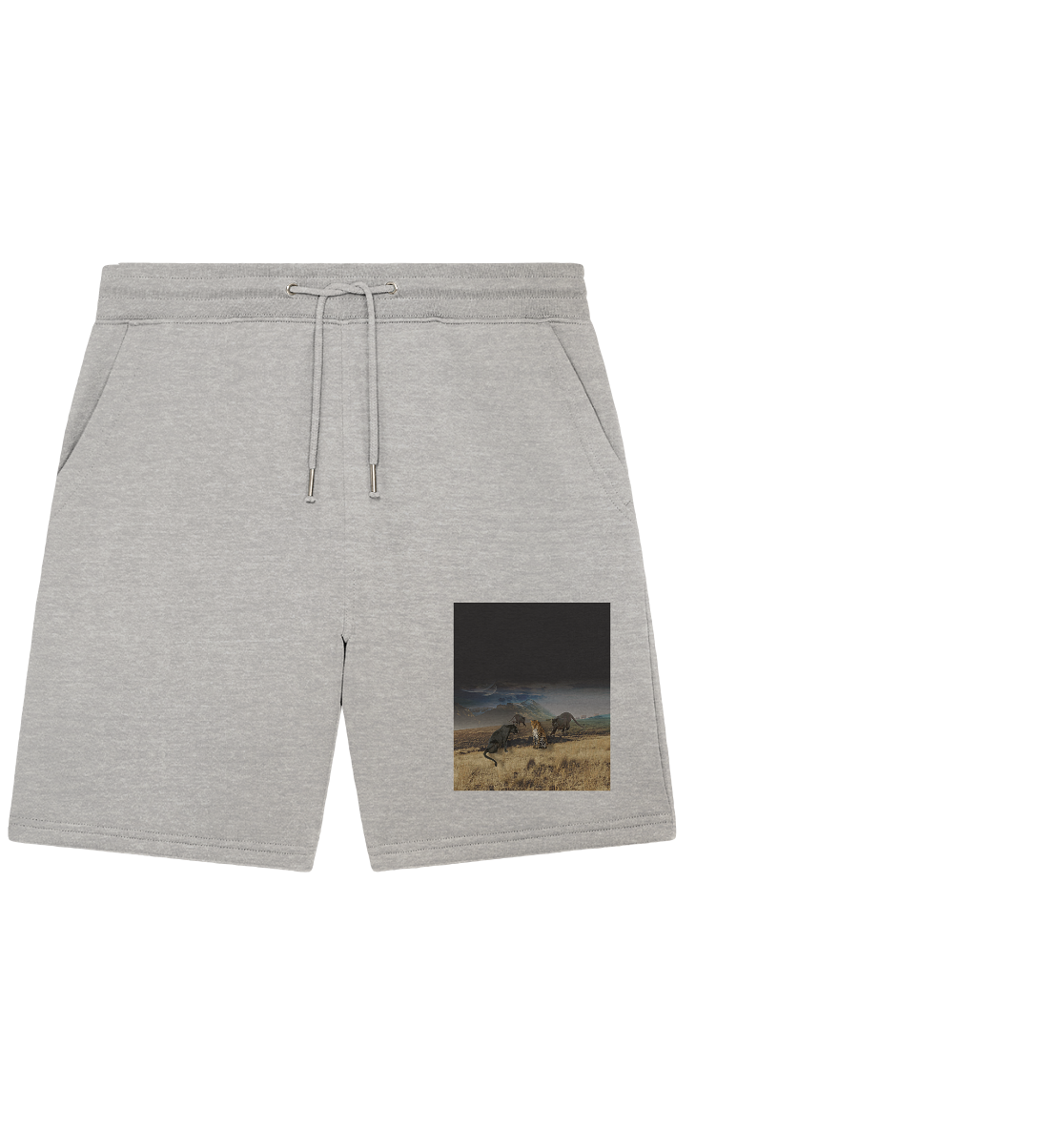 Ein Leopard kann ... - Organic Jogger Shorts