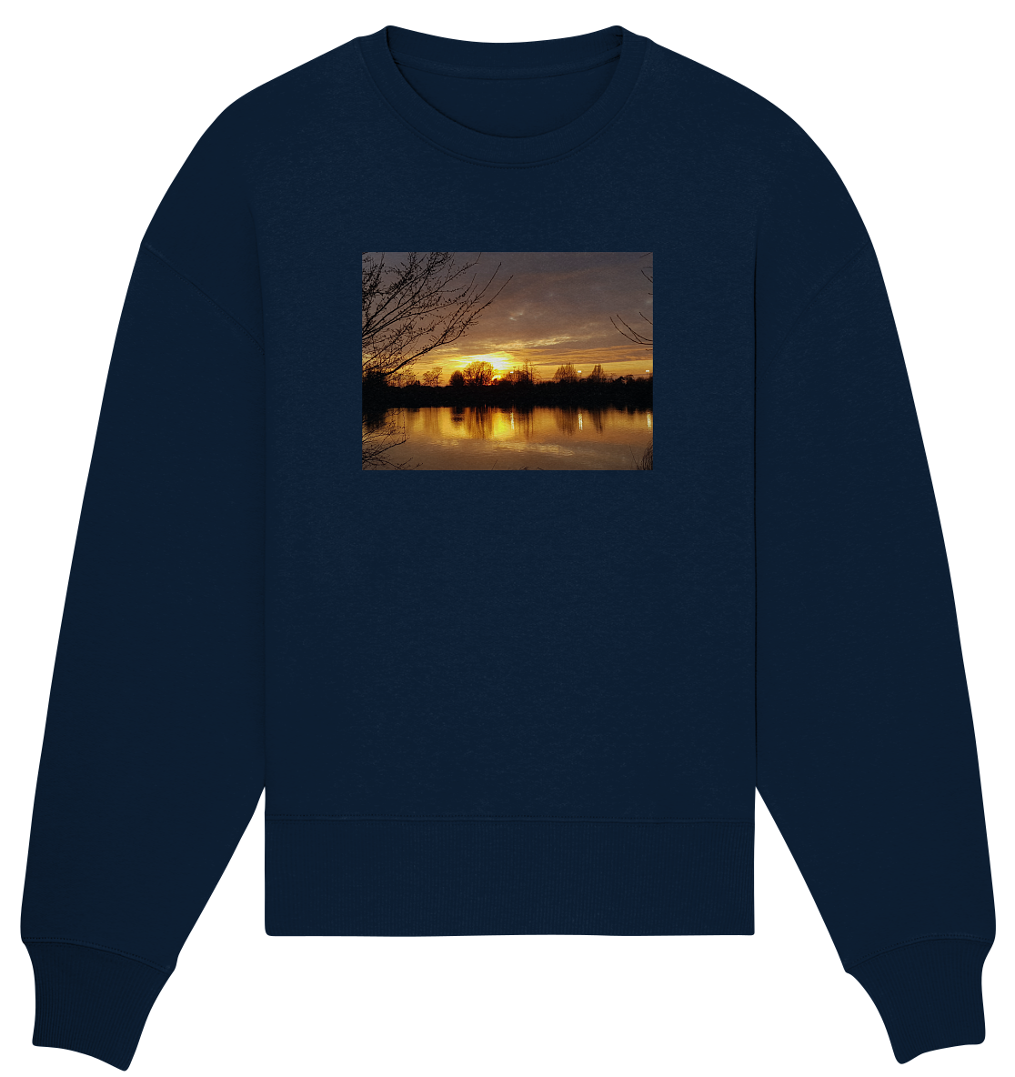 Abendspaziergang - Organic Oversize Sweatshirt