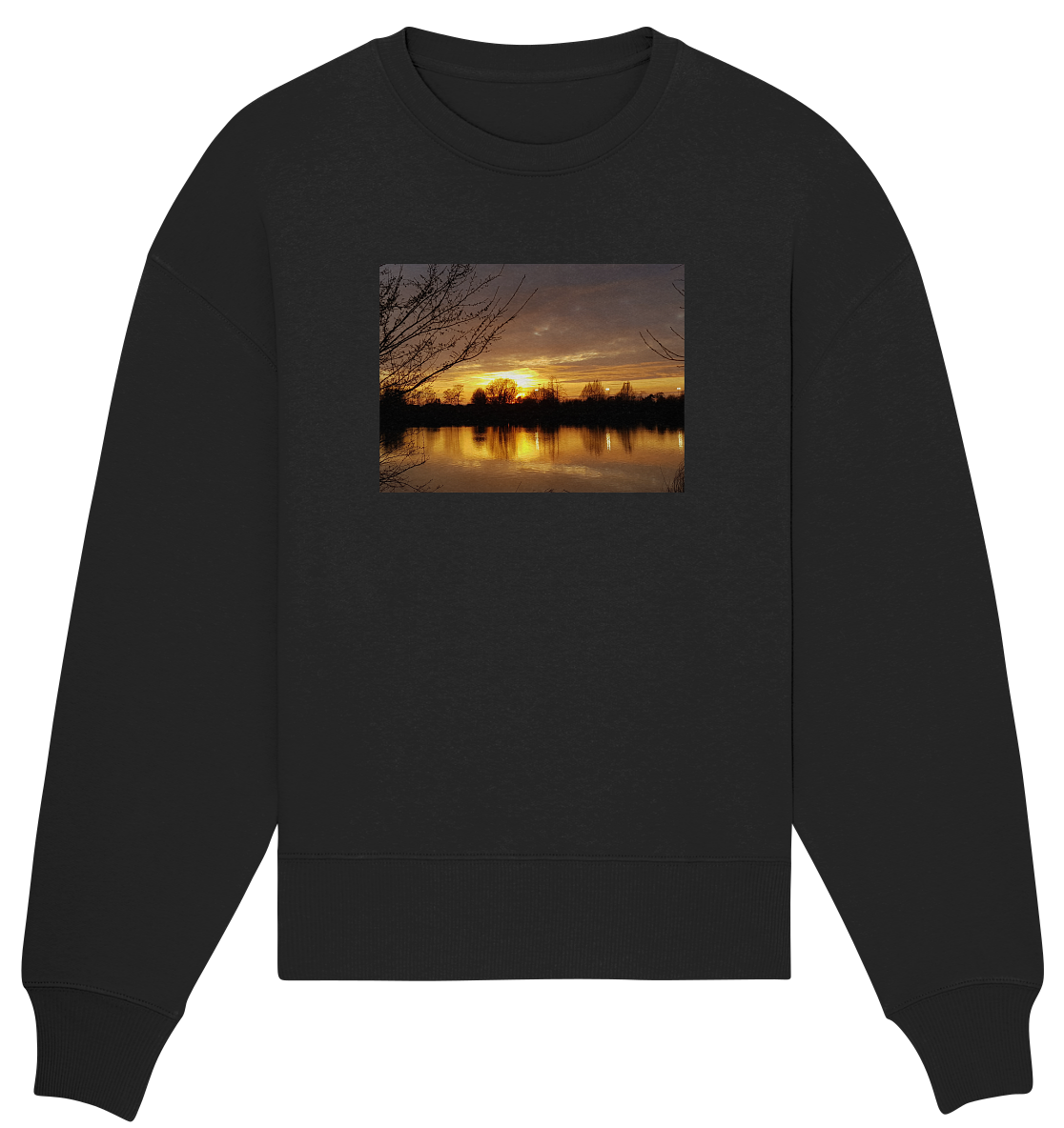 Abendspaziergang - Organic Oversize Sweatshirt