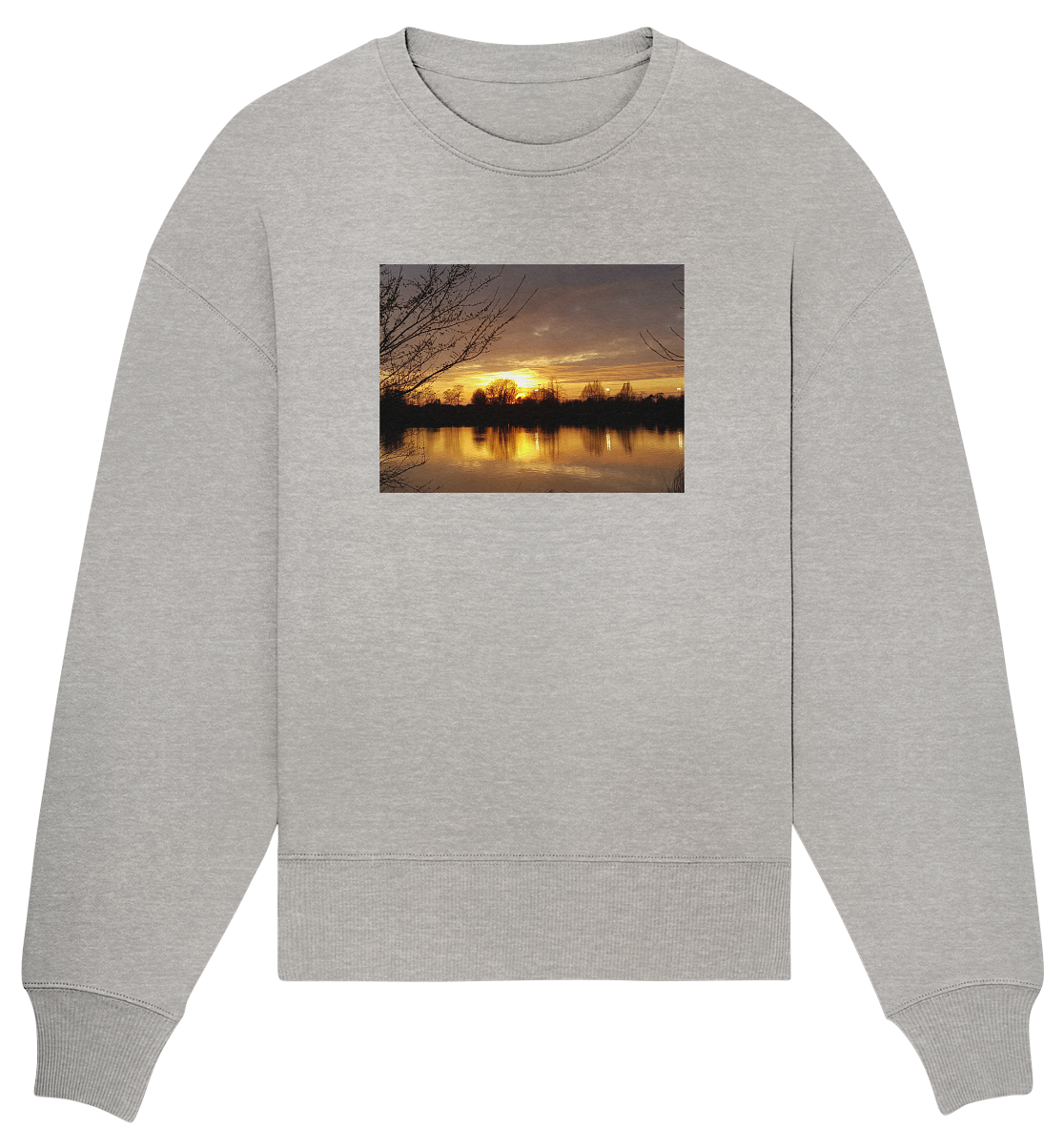 Abendspaziergang - Organic Oversize Sweatshirt