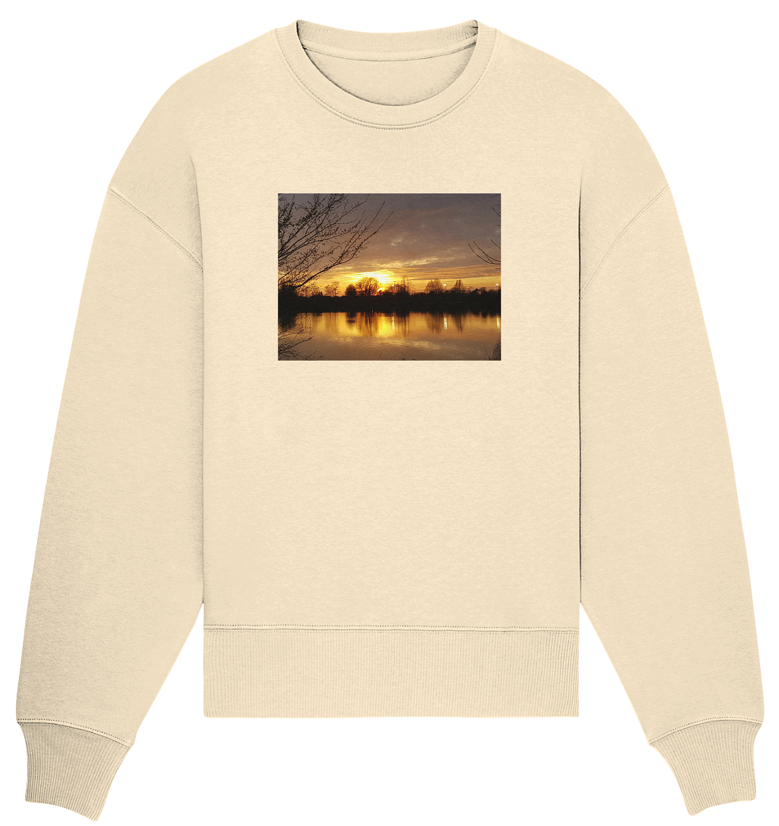 Abendspaziergang - Organic Oversize Sweatshirt