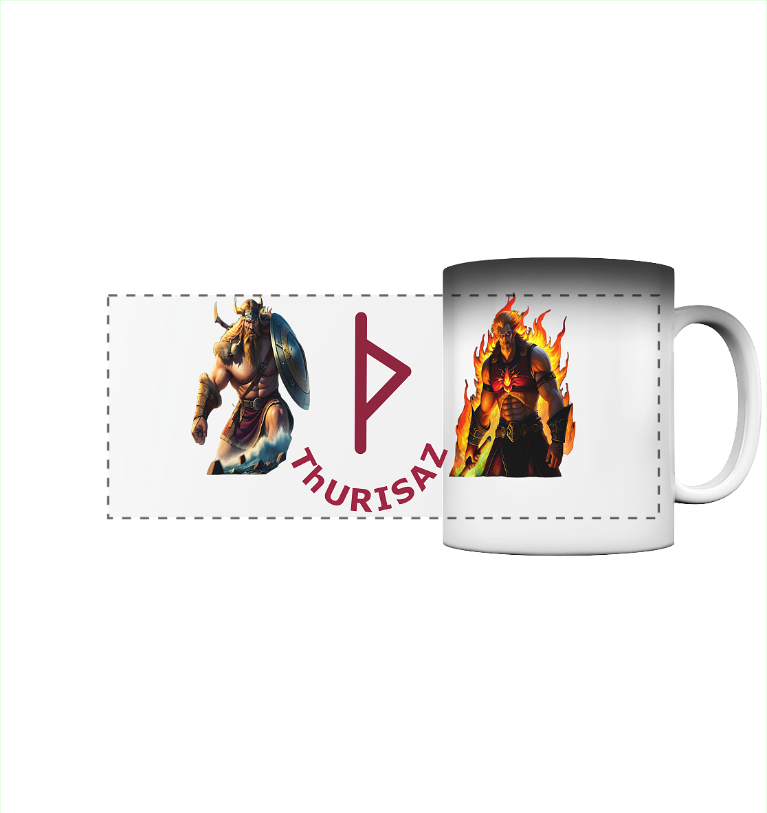 Thurisaz - Panorama Magic Mug