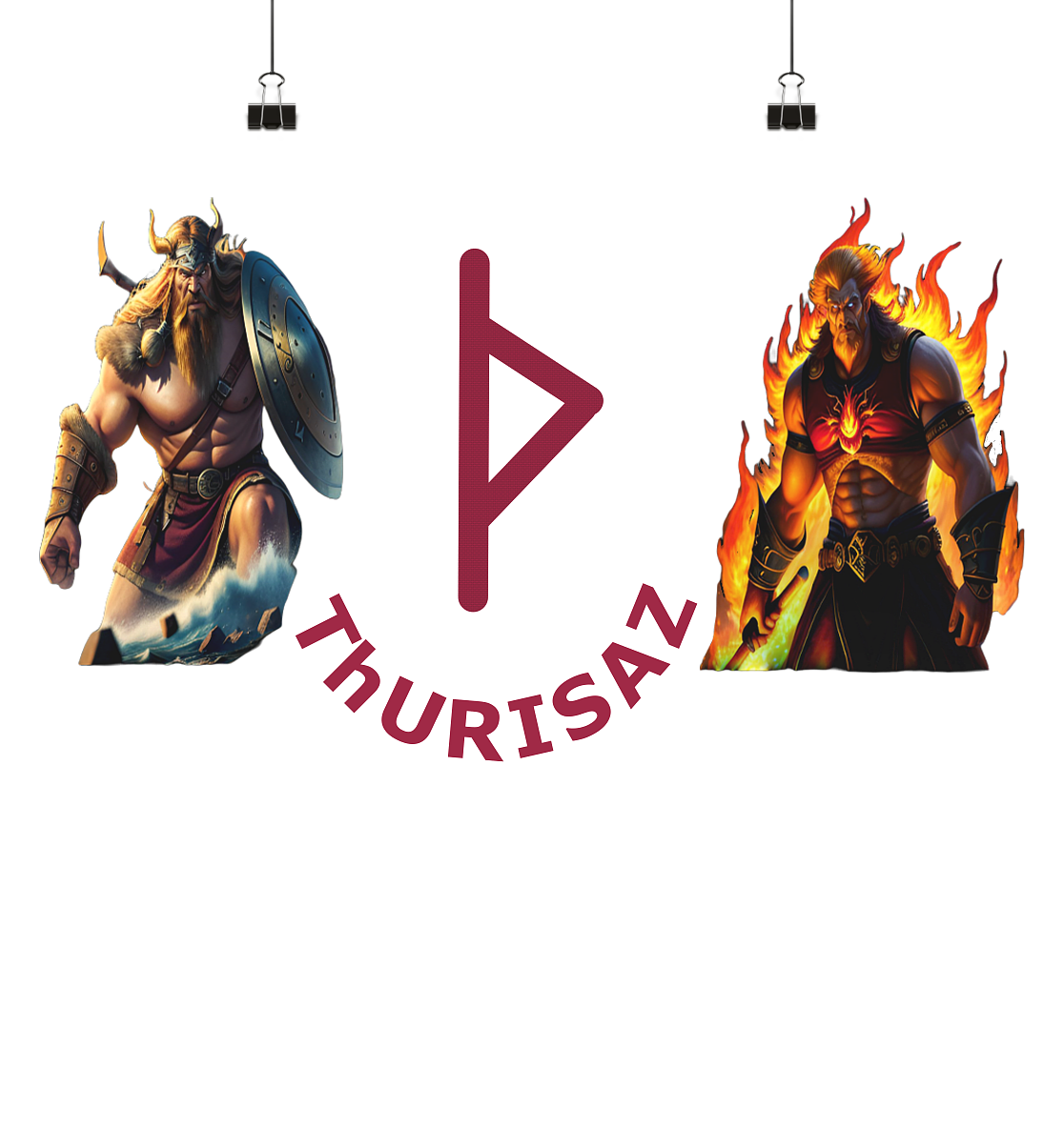 Thurisaz - Poster Din A3 (quer)