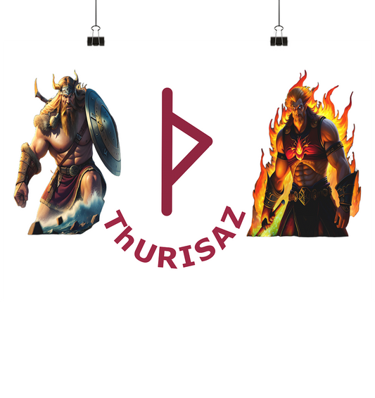 Thurisaz - Poster Din A3 (quer)