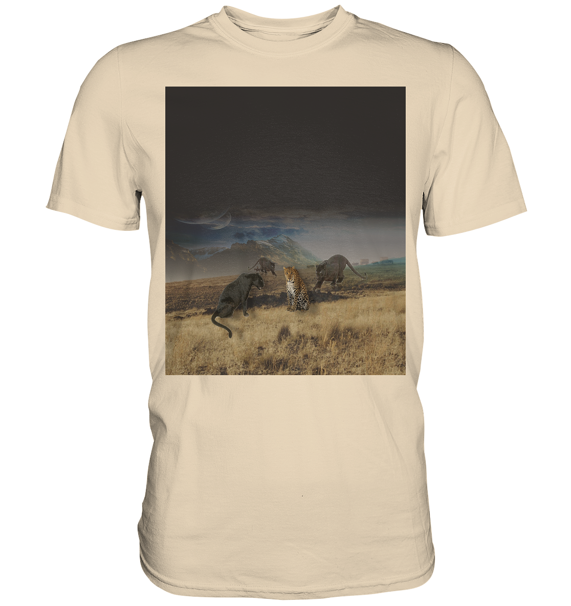 Ein Leopard kann ... - Premium Shirt