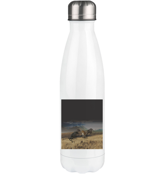 Ein Leopard kann ... - Thermoflasche 500ml